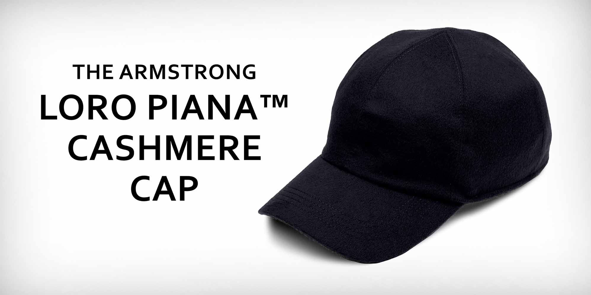 Navy Loro Piana Cashmere Cap